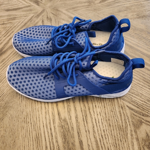 Women's Blue Frogg Toggs Lace Up Water Drainage Shoes Size 9 - Picture 2 of 5